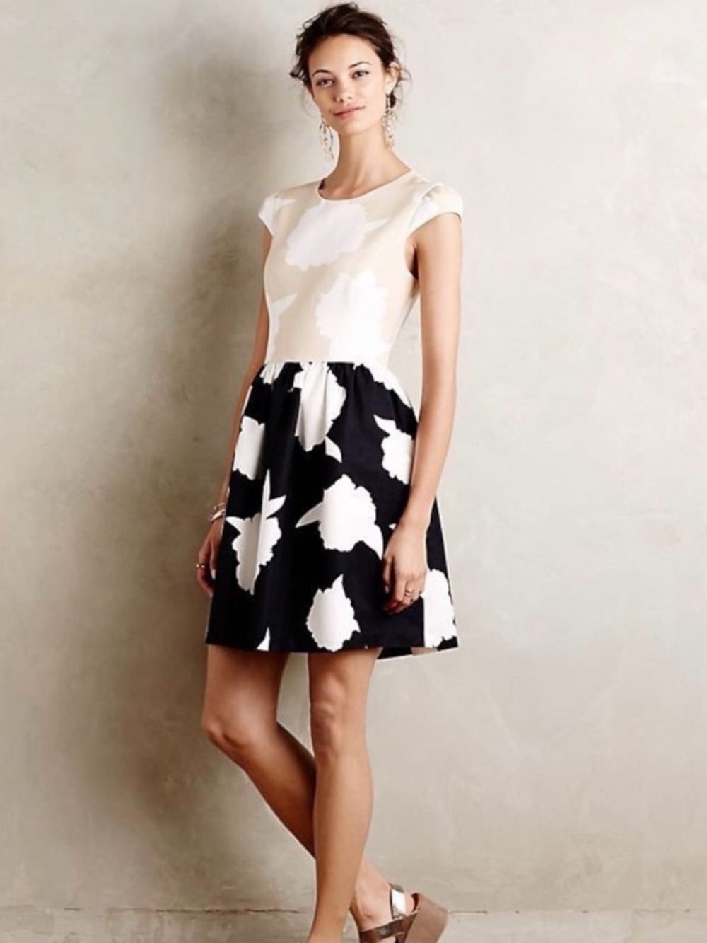 NWT Anthropologie Troubadour Flare Mini Dress Size 12